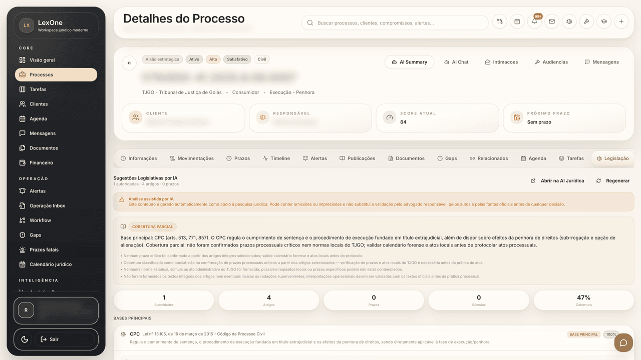 Legislação e artigos vinculados diretamente ao caso