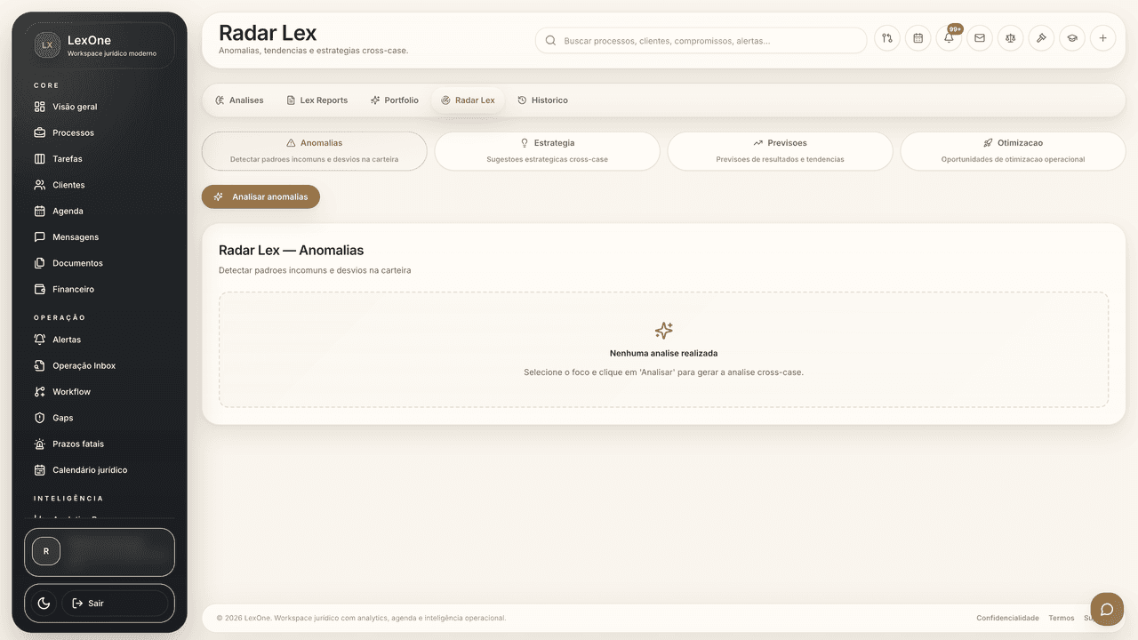 Sinais de atenção e prioridade na operação e na carteira